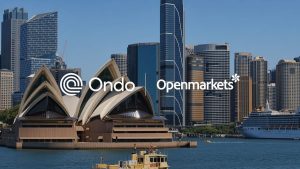 Ondo Partners With Openmarkets to Expand Tokenized Assets Into Australia