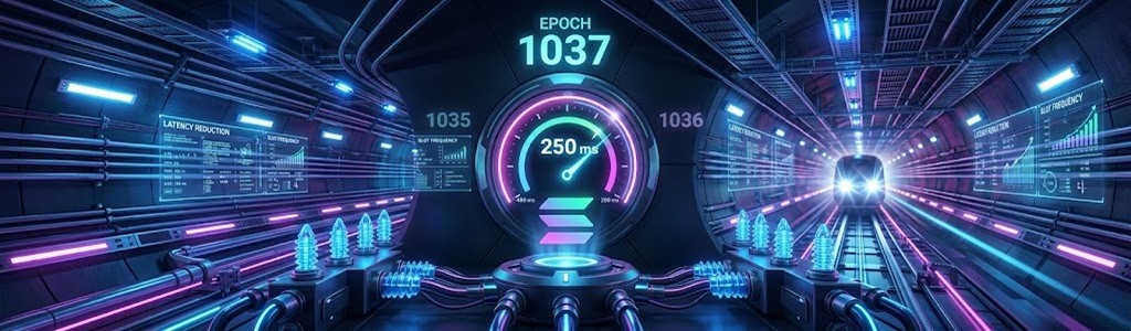 Solana is preparing to reduce its mainnet slot time from 300ms to 250ms, with activation expected around September 18 at epoch 1037.