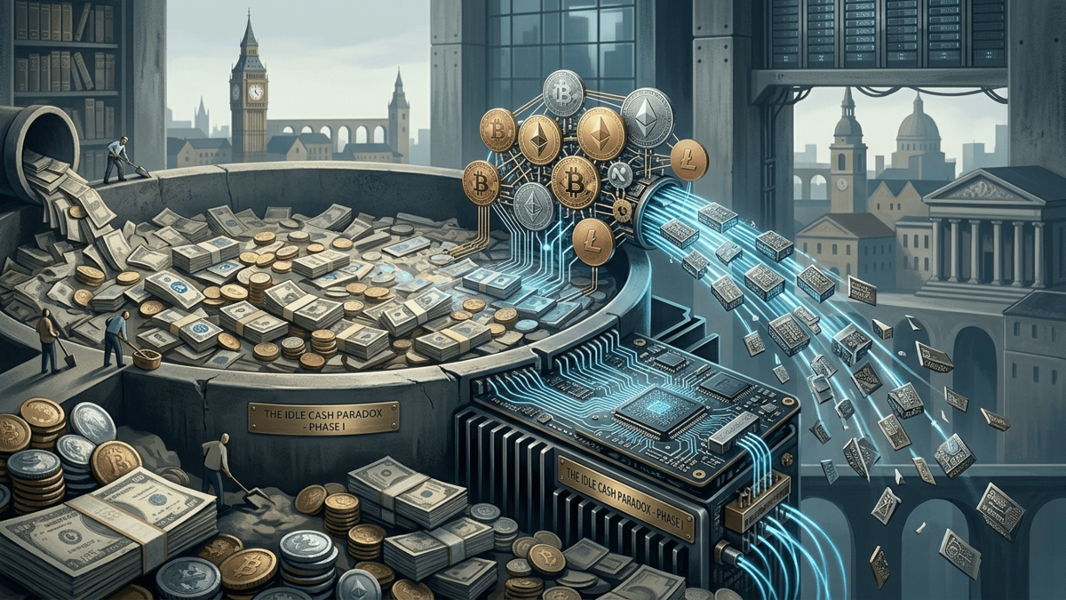 Tokenization Alone Will Not Solve Europe’s €10 Trillion Idle Cash Problem