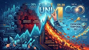 Uniswap (UNI) rises 30% on September 18 and reaches $9.20.