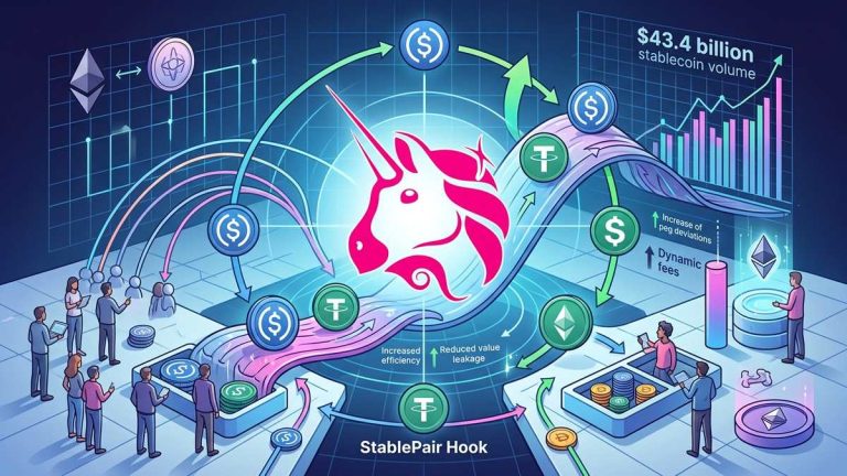 Uniswap launches StablePair Hook