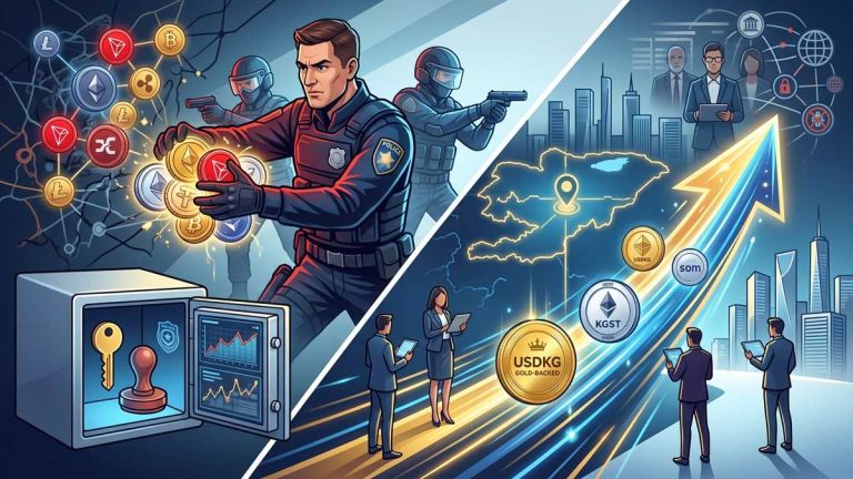Kyrgyzstan opened 90 crypto-crime cases in 2026 as its market reached $30 billion.