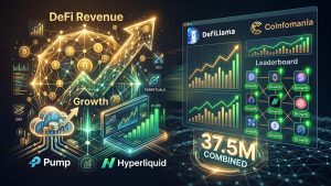 DeFi revenue rebounded in August, totaling $37.5 million across Pump and Hyperliquid