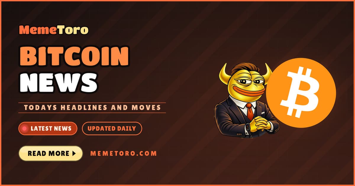 Crypto News Today: Bitcoin Holds $79K as MemeToro Publishes Its First Fair-Launch Contract