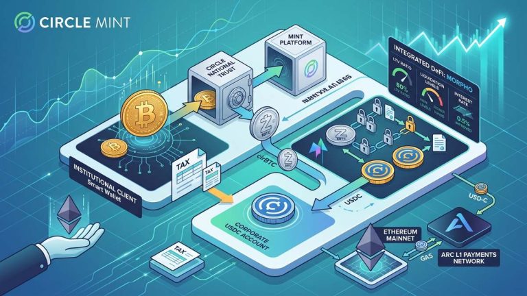 Bitcoin-backed USDC loans
