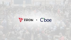 TRON DAO Rings Closing Bell At Cboe To Celebrate TRXS Listing