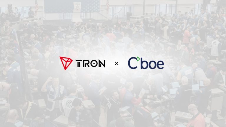 TRON DAO Rings Closing Bell At Cboe To Celebrate TRXS Listing