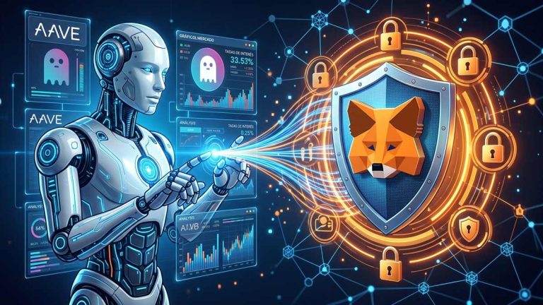 Aave integrates with MetaMask Agent Wallet