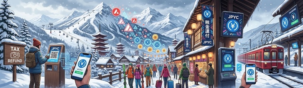 Avalanche’s C-Chain will support a new tax refund service launching on November 1, 2026, allowing eligible tourists in Japan to receive refunds in JPYC, a yen-denominated stablecoin.