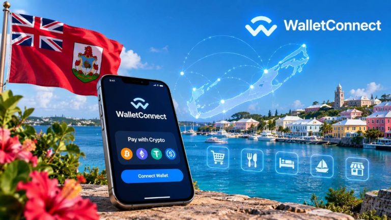 Bermuda selects WalletConnect to expand crypto payments, with Stellar integration and its first merchant rollout planned for the second quarter of 2027.