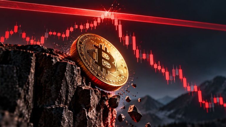 Bitcoin fell below $82,000 after failing to hold a push toward $85,000, while a later market reading showed BTC recovering near $82,800.