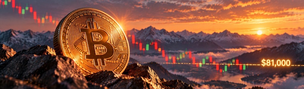 Bitcoin held near $81,000