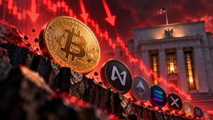 Bitcoin falls toward $80K after the FOMC decision as altcoins weaken, with NEAR and BCH leading losses near 8% amid renewed market volatility.