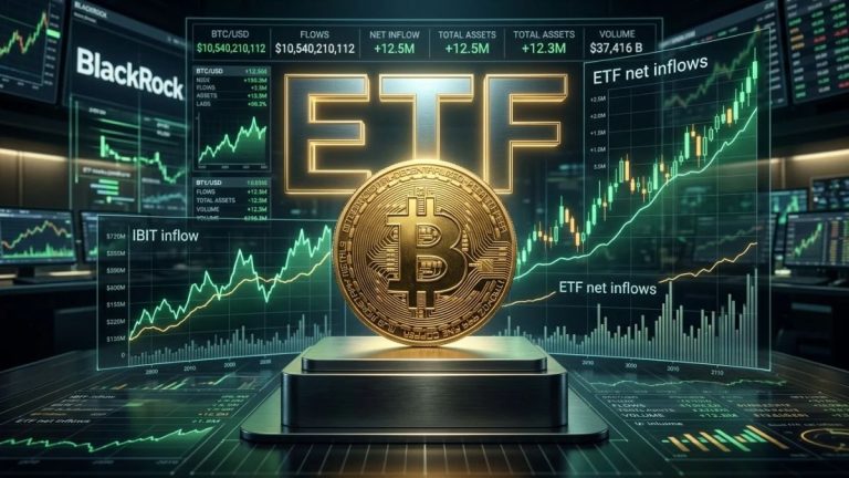 BlackRock’s IBIT Drives $527M Bitcoin ETF Inflows Despite Outflows From Fidelity and Grayscale