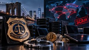 Brooklyn prosecutors dismantle 112 servers and 241 domains tied to a multinational crypto investment scam that stole tens of millions from victims.