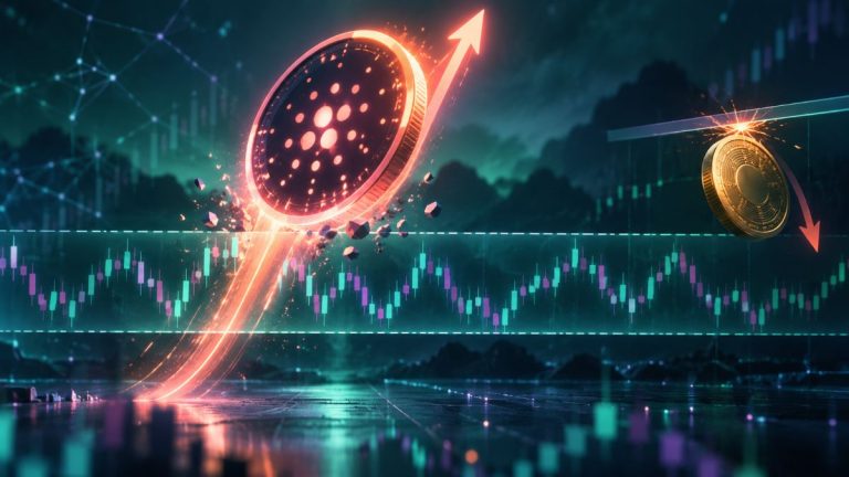Cardano’s ADA jumps about 11% to lead crypto gains while Bitcoin is rejected again at $87K and remains trapped inside its recent range.