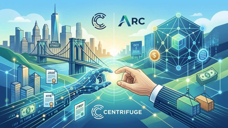 Centrifuge launches on Arc.