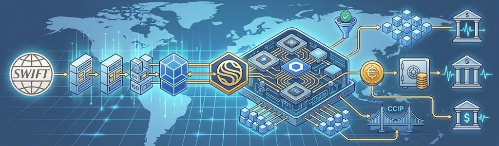 Chainlink expands its partnership with Swift.