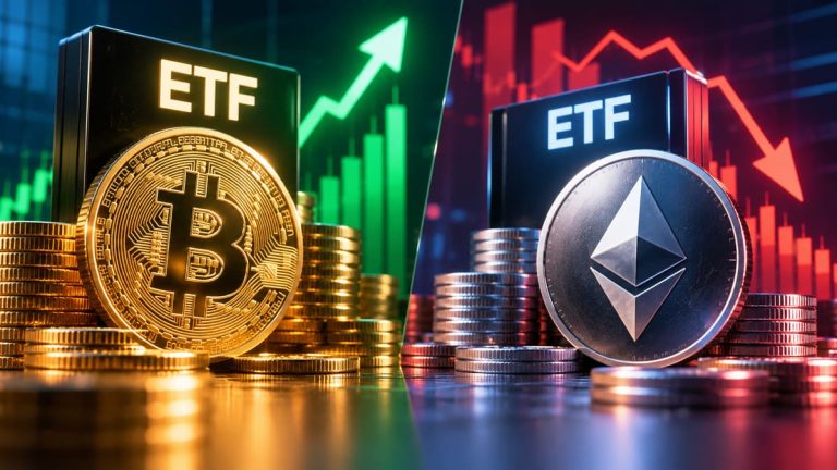 Bitcoin ETF Inflows vs. Ether ETF Outflows: Institutions Are Voting with Their Wallets