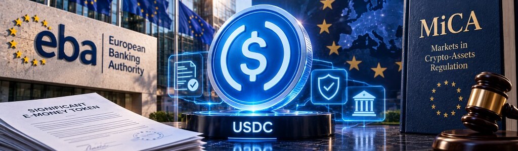 USDC became the first of 45 e-money tokens notified under MiCA