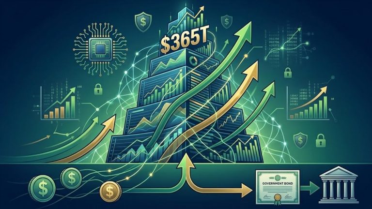 Global Debt Surges to $365T as Stablecoins Fuel Growing Treasury Demand