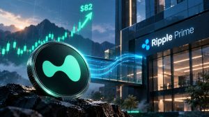 HYPE rebounds toward $82 as Ripple Prime expands institutional access to Hyperliquid’s RWA perpetual markets, but resistance near $83 remains.