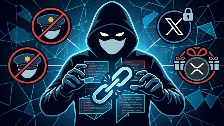 Hackers Take Over Irish Police X Accounts to Promote Fake XRP Airdrop