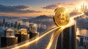 JPMorgan projects 10% annual Bitcoin returns over the next decade, above stocks, bonds and gold, while warning that volatility limits allocation.