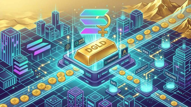 MKS PAMP launches its tokenized gold, DGLD, on Solana.