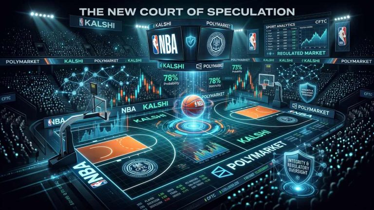 NBA partners with Kalshi and Polymarket