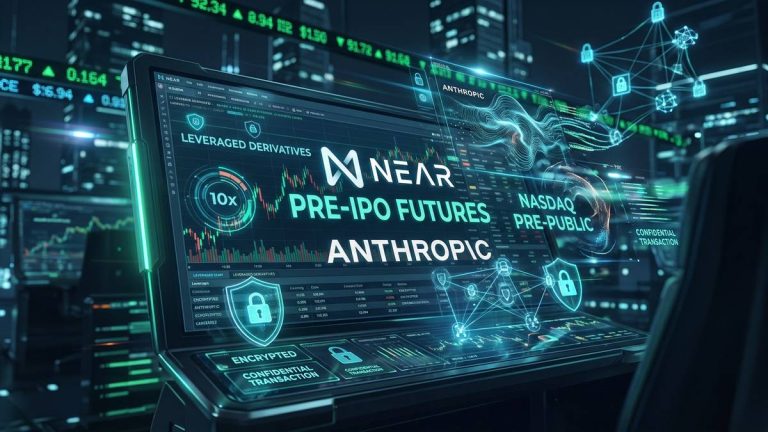 NEAR Protocol launches confidential pre-IPO futures linked to Anthropic