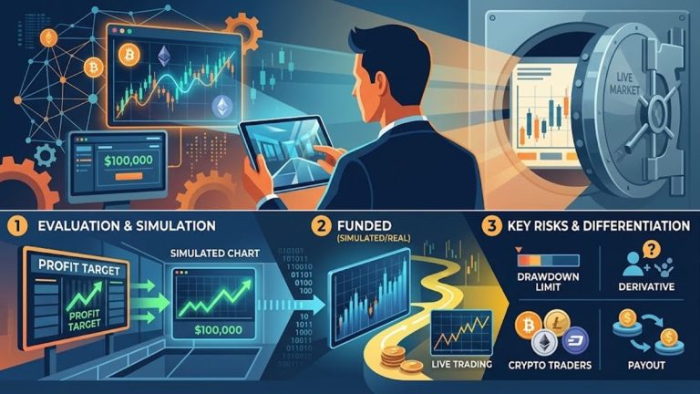 The Truth About Prop Firms: Real Capital, Simulated Accounts, and Crypto Traders