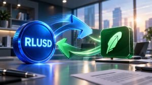 Ripple partners with Robinhood to expand RLUSD across institutional settlement, treasury operations and financing through Ripple Prime and Bitstamp.