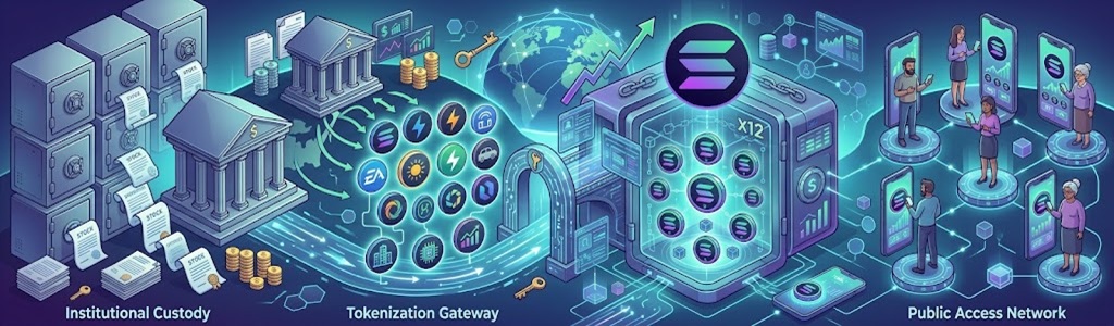 Securitize confirms that 12 tokenized equities, including Apple, Nvidia and Tesla, are available on Solana for eligible investors.