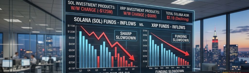 Solana Funds See Even Sharper Slowdown