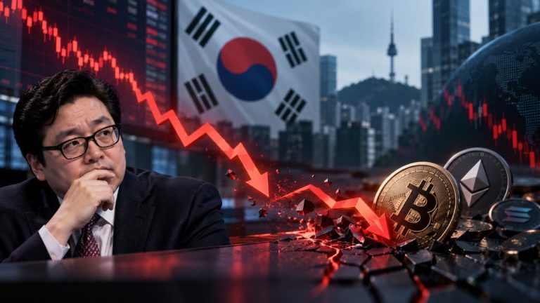 Tom Lee warns South Korea’s stock sell-off could pressure crypto markets as margin calls and forced liquidations threaten short-term stability.