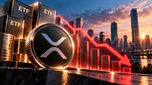 XRP ETFs record $1.84M in weekly outflows, ending a 13-week inflow streak while cumulative net inflows remain near $1.8B.