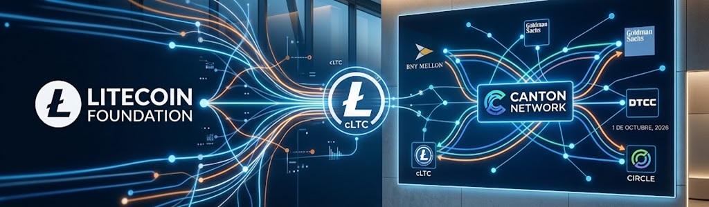 The Litecoin Foundation and Greywick sign an agreement to issue cLTC on the Canton Network.