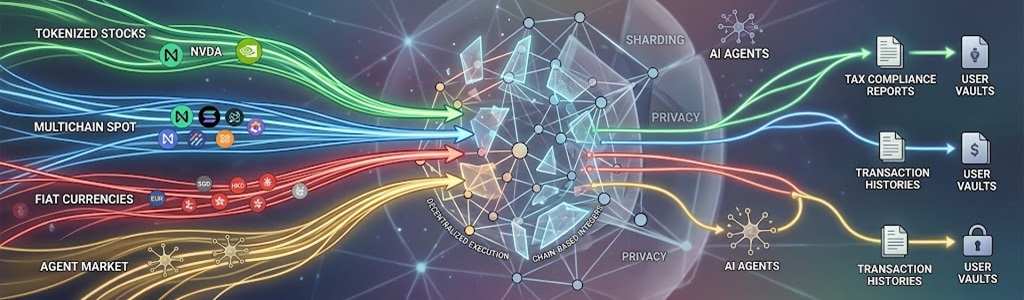 Illia Polosukhin, co-founder of NEAR, noted that on-chain tools reduce reliance on centralized exchanges.
