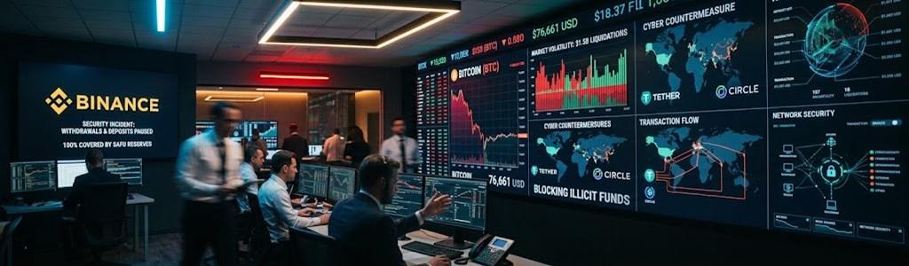 Binance reported a .3 billion hack.