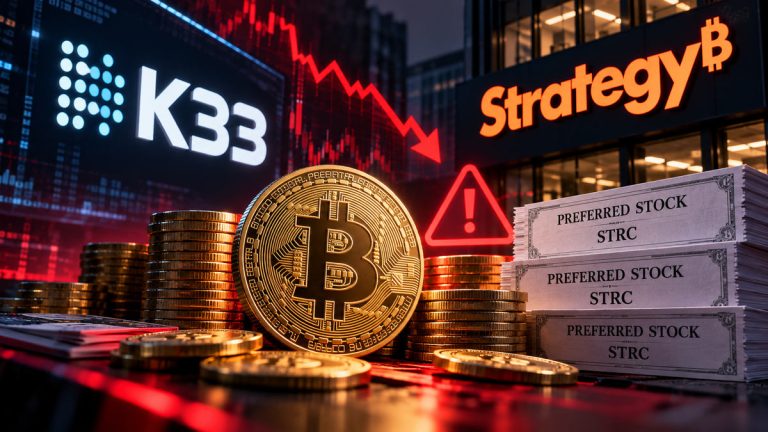 K33 Warns Strategy Preferred Stock Financing Risks Bitcoin