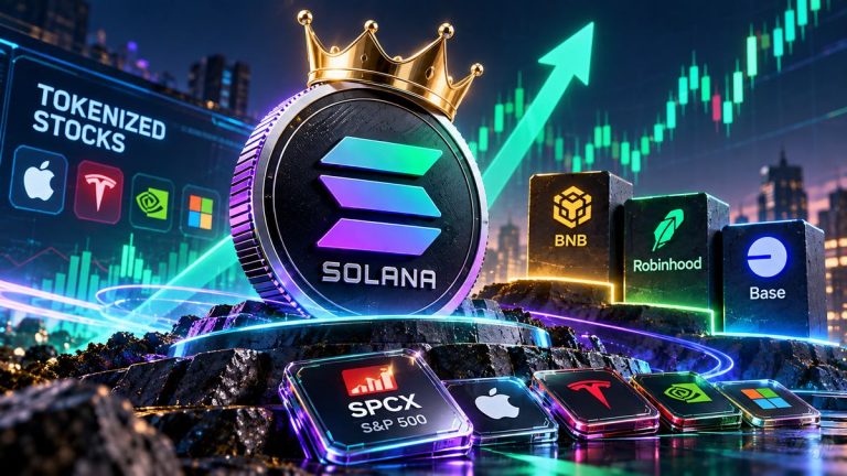 Solana Reclaims Weekly Leadership in Tokenized Equity Markets