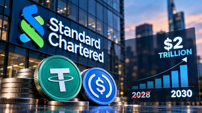 Standard Chartered Shifts $2T Stablecoin Target to 2030