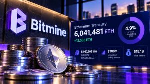 Bitmine Acquires 12,535 ETH to Push Treasury Above 6.04 Million Tokens