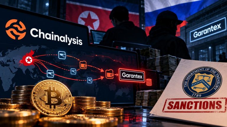 Chainalysis Maps Russian Intermediary Network Facilitating North Korean Crypto Cash Outs