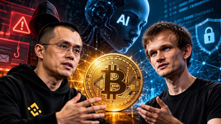 Changpeng Zhao and Vitalik Buterin Warn AI Poses Risks To Bitcoin