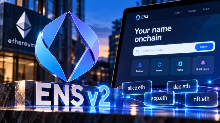 ENS Officially Launches Upgraded Protocol ENSv2 On Ethereum Mainnet Network