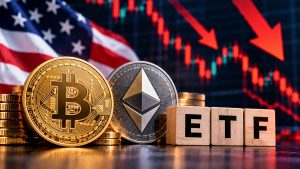Bitcoin and Ethereum ETFs Post $549M Outflows