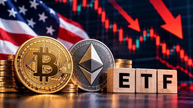 Bitcoin and Ethereum ETFs Post $549M Outflows