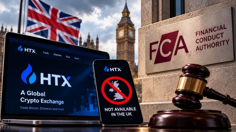 HTX Agrees To Stop UK Promotions Following FCA Settlement